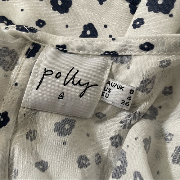 Princess Polly Blue and White Floral Mini Dress - Picture 6 of 6